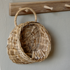 Round Hanging Basket - Rattan | Medium