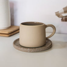  Earth Mug & Saucer Set | Sand