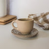 Earth Espresso Cup & Saucer Set | Sand