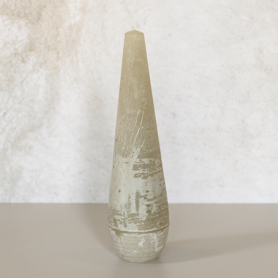 Droplet Candle - Sand | Tall