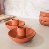 Dinner Candle Holder | Terracotta