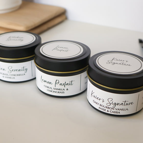 Lemon Parfait Candle | Small Travel Tin