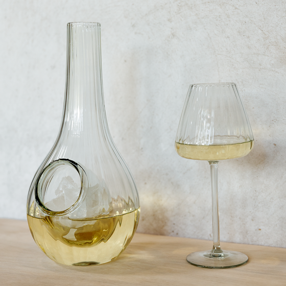 Urban Wine Decanter - Mouth Blown | Recycled Glass